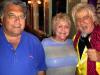 Billy & Sandy with her favorite performer Tommy Edward as Sir Rod at BJ's.